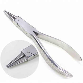 Stainless Steel Pliers Professional Flat Nylon Jaw Pliers for DIY Jewelry Tools