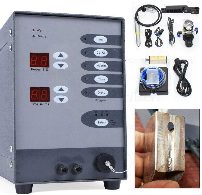 Automatic Jewelry Spot Welder Pulse Argon Arc Welding Machine Jewelry Welder for Jewellers Making Repair Tool