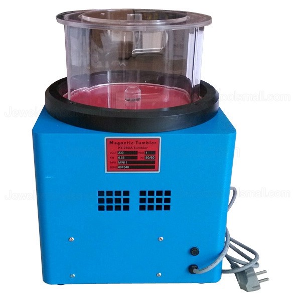 Jewelry Magnetic Tumbler Rotary Tumbler Digital Jewellery Polishing Tumbler KT-208A